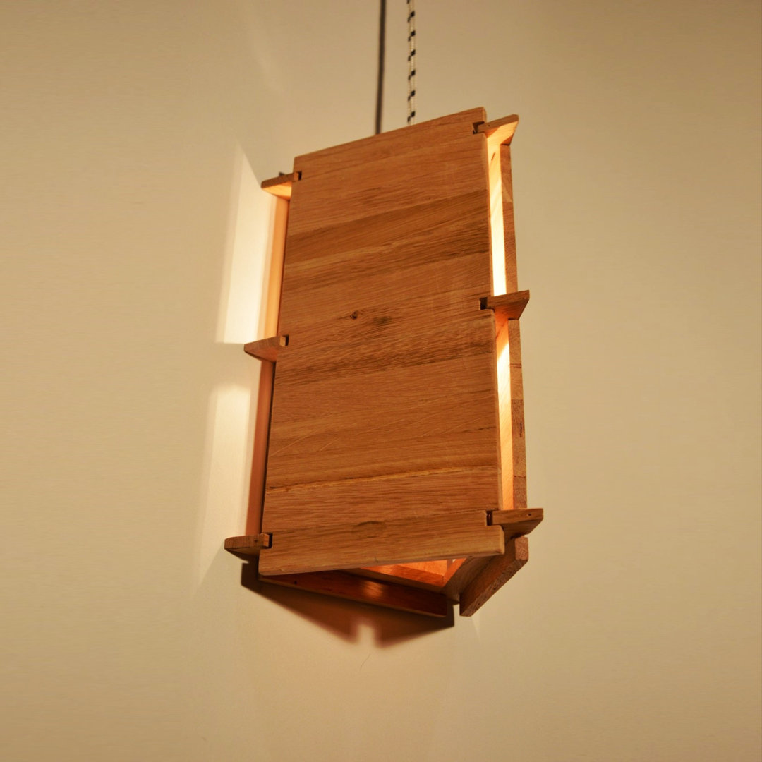 Cofer 1-Light Rectangle Pendant