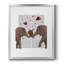 Bouquet d'éléphants, toile encadrée de qualité supérieure Portrait - prête à être accrochée-870662400-870662403