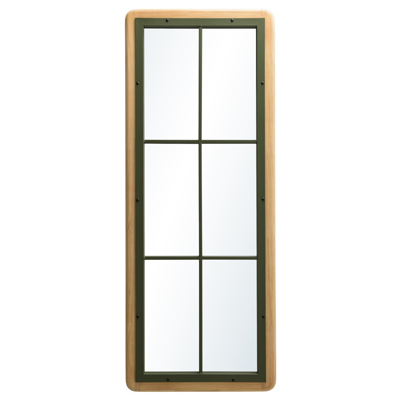Ancle Metal Rectangle Mirror