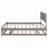 Platform Bed with Adjustable Trundle-1421359329
