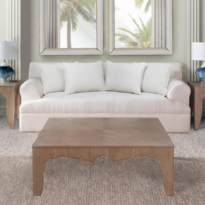 Island Manor Solid Wood Coffee Table
