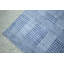 Tapis tissé à la main | Tapis en laine et bambou en soie moderne | Tapis bleu 9mm-146412599