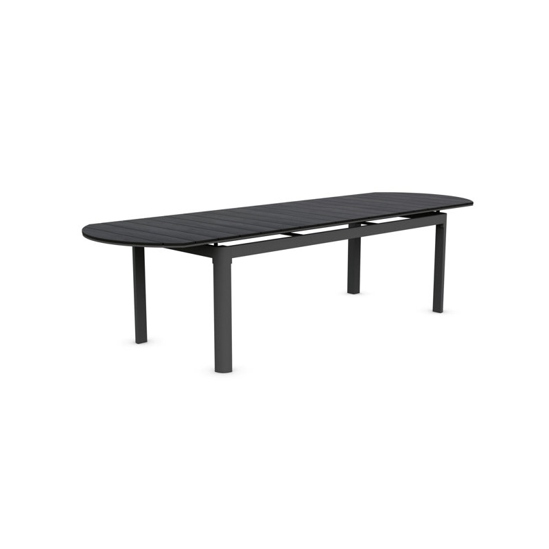 Seville Extendable Dining Table, Black