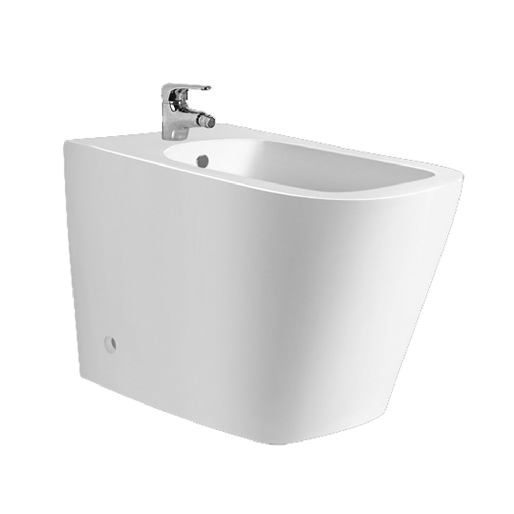 KDK HOME 1.26 Gallons GPF Elongated Wall Mounted Bidet Toilet (Seat