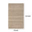 Josie Area Rug, Handwoven Jute, Braided And Coiled White Stripes-1149817807