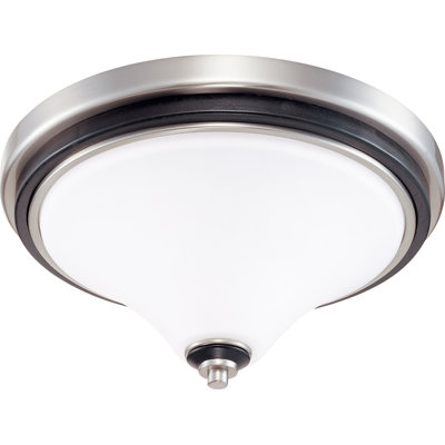 Plafonnier encastré 2 lumières Helle