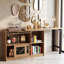 Buffet de 91,7 pouces en MDF avec tiroirs pour armoires de rangement pour la cuisine de la salle à manger, armoire de rangement moderne
