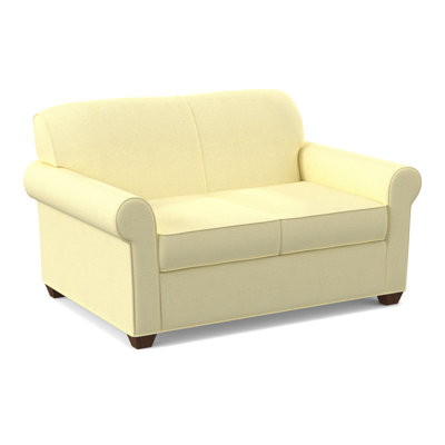 Finn 59" Rolled Arm Sofa Bed Loveseat with Reversible Cushions