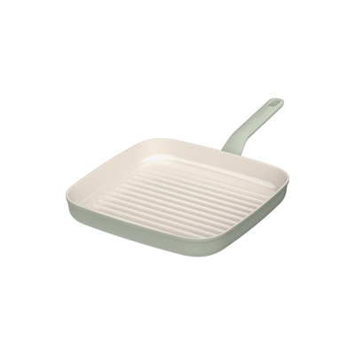 BergHOFF Balance Non-stick Ceramic Grill Pan, Recycled Aluminum