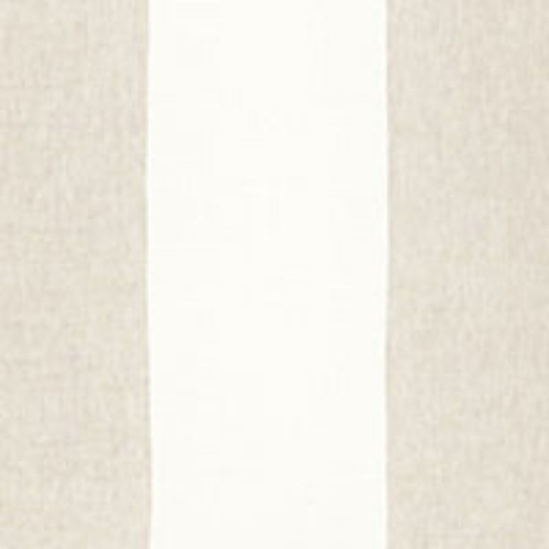 Vista Linen Stripe Casement Fabric, White/Off-White/Beige
