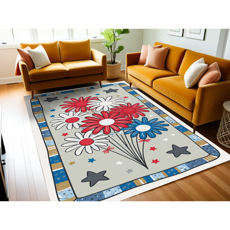 Tapis d'été Holiday The Aisle®, Rectangulaire 2 pi x 3 pi