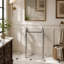 Pied de meuble-lavabo autoportant de 23 po seulement, sans lavabo-134078874