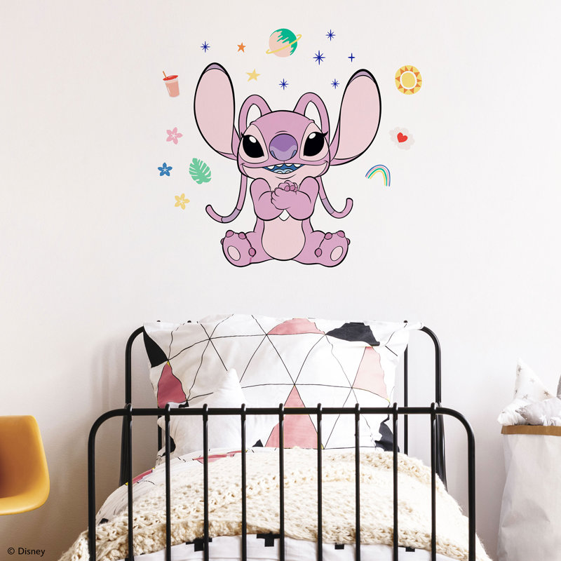 Décalcomanie murale ange Disney Stitch