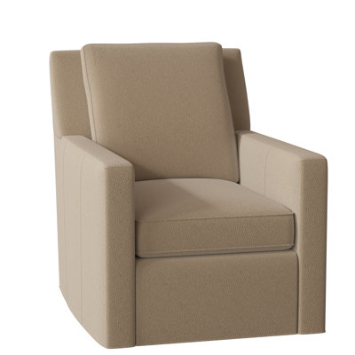 Jaxon Leather Swivel Armchair