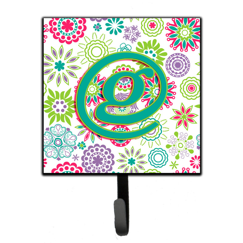 Crochet mural fleurs, G