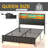 Platform Bed Frame With Storage Upholstered Shelves Headboard-247769732