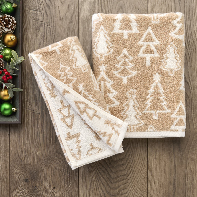 Mod Tree Jacquard Hand-Tan, Tan