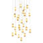 Amorphic 25 - Light Porcelain Chandelier