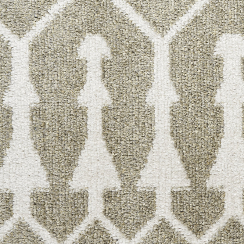 Dakota Fields Burlison Machine Washable Sage Bohemian Indoor Rug, Rectangle 6'7" x 9'