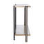 Console Thornsett avec plateau en miroir