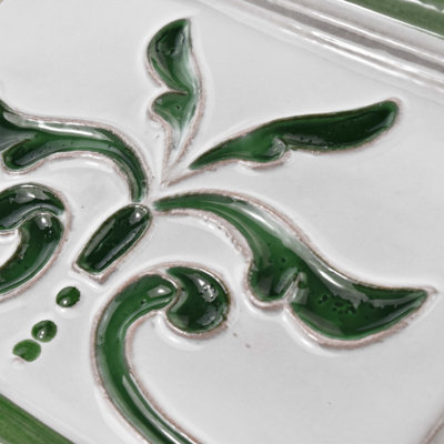 Novecento Friso Evoli 5" x 5" Ceramic Bullnose Tile Trim
