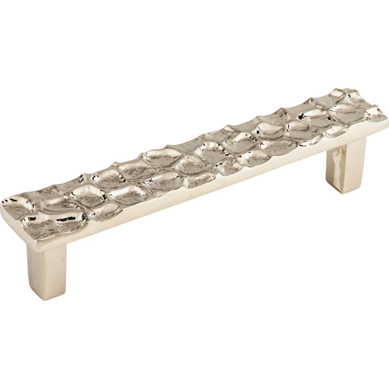 Cobblestone Bar Pull, Polished Nickel, 5 1/16" Center to Center