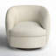 Marcy Upholstered Swivel Barrel Chair-1458193522