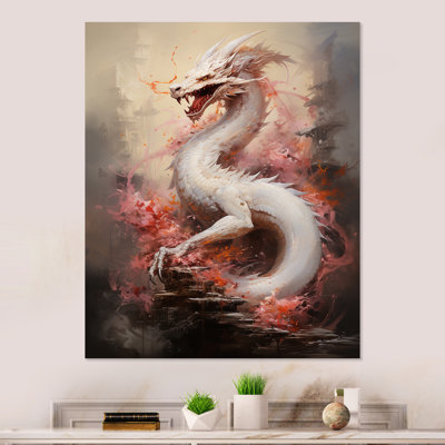 China Dragon Dance 2 - Art mural en porcelaine