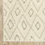 Tapis géométrique Ivoire/sable Copley-209474227
