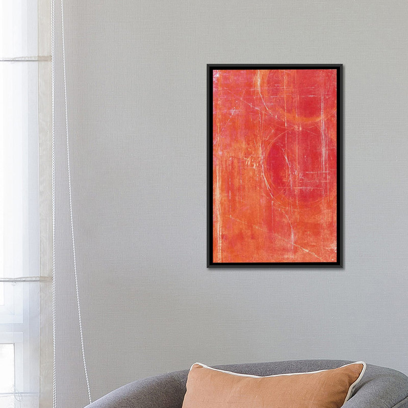 «Dance», reproduction sur toile, H 26 po x l 18 po x P 1,5 po, Toile encadrée noire, Pas de tapis