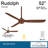 52" Rudolph 3-Blade Propeller Ceiling Fan with Wall Control-17531812