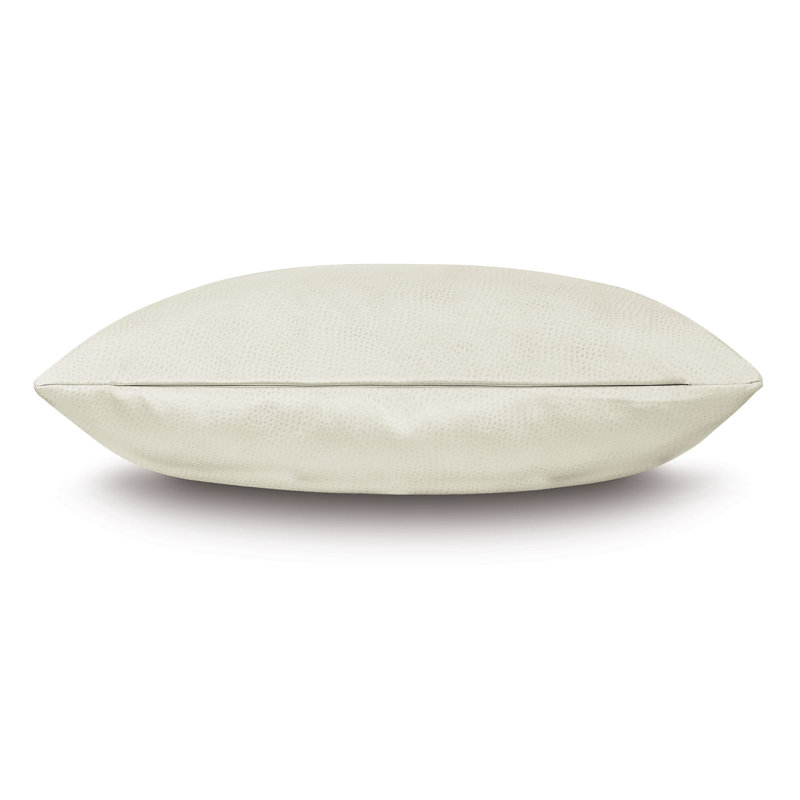 Coussin Scarpa, Perle, H 24 po x l 24 po