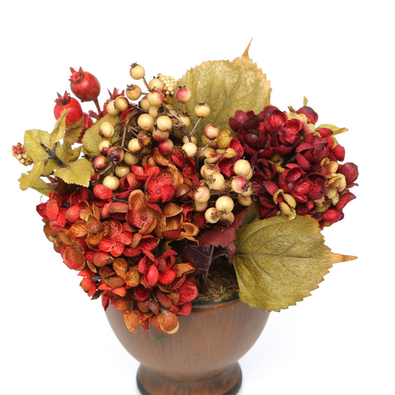 Hydrangea Arrangement in Vase