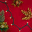 Lumières de Noël DEL G12 Berry - fil vert 16 pi - 50 carats-105340036