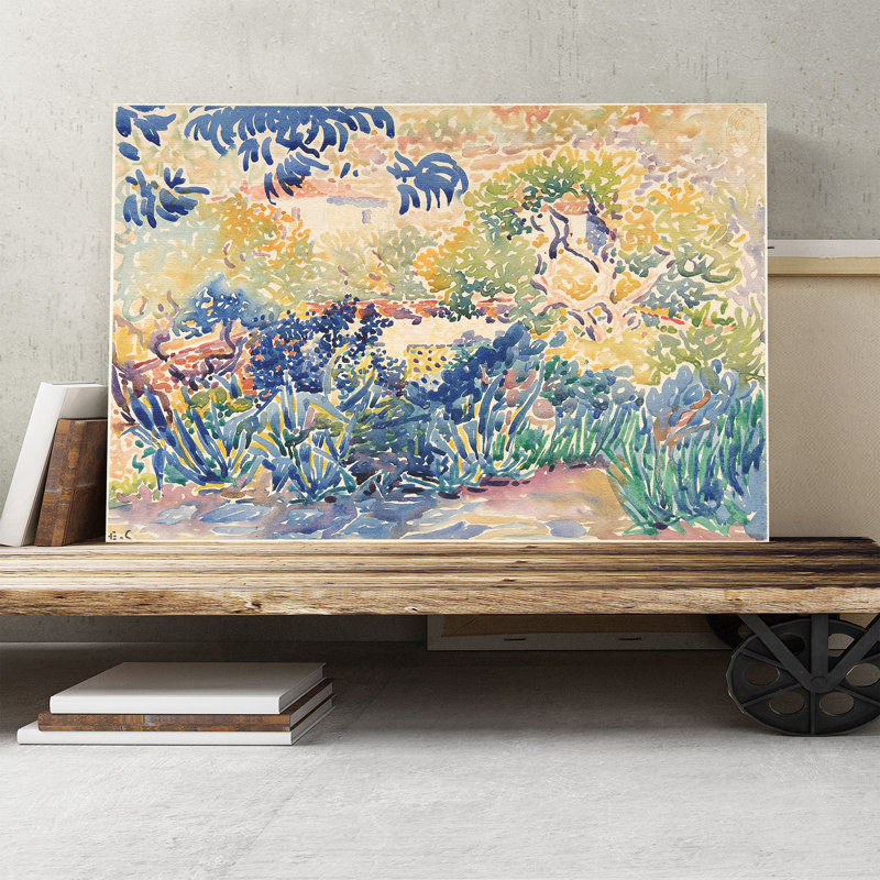 Henri-Edmond Cross - Wrapped Canvas Painting, 50cm H x 76cm W