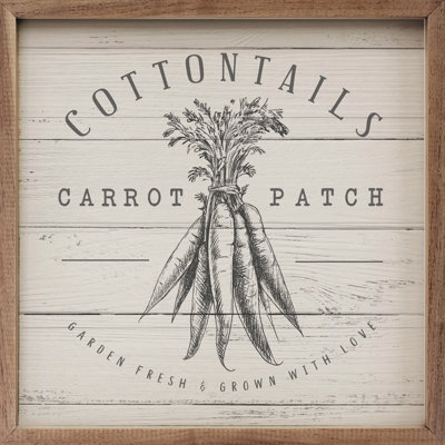 Cottontails Carrot Patch Whitewash