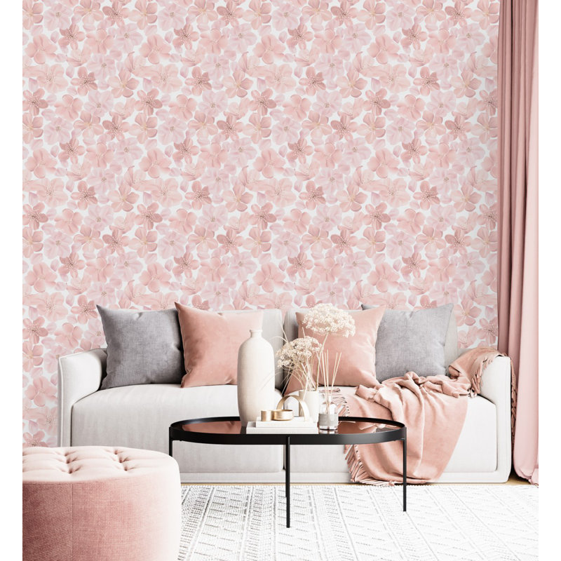 Floral Tile, 2.08' W x 10.42' L