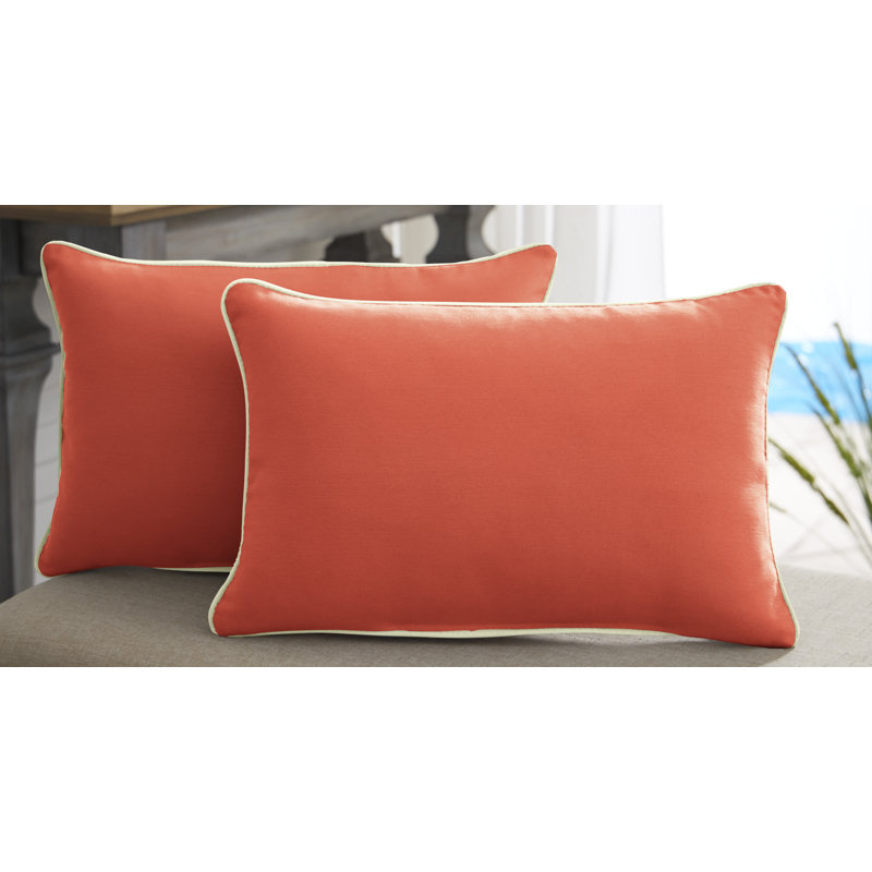 Sunbrella® Indoor/Outdoor Throw Pillow, 13" x 20"
