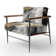 Chaise d'appoint rembourrée Golden River Wildness