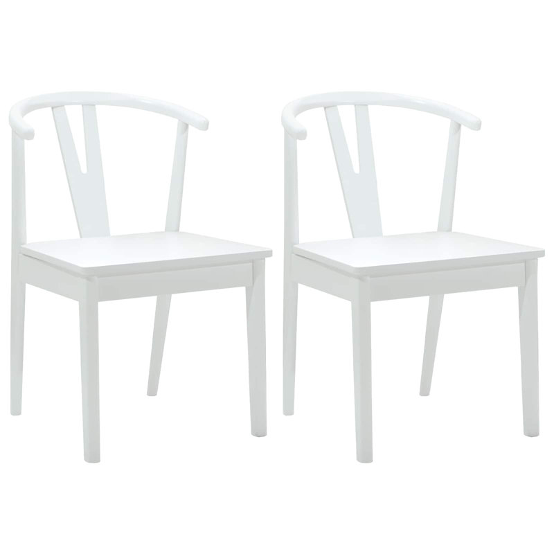 Tauhid Solid Wood Accent, White