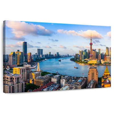 Tergel Shanghai Sunset Skyline