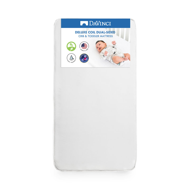 DaVinci Deluxe Dual-Sided Crib and Toddler Mattress