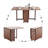 60.2'' L x 28.5'' H Manufactured Wood Dining Table-96346241