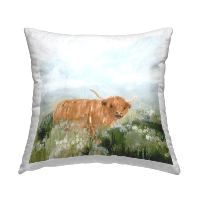 Coussin décoratif Longhorn