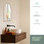 Mood Premium Arch Bathroom Mirror Framed Wall Mounted, Recessed Arched Frame Modern & Stylish-60280013-60280014