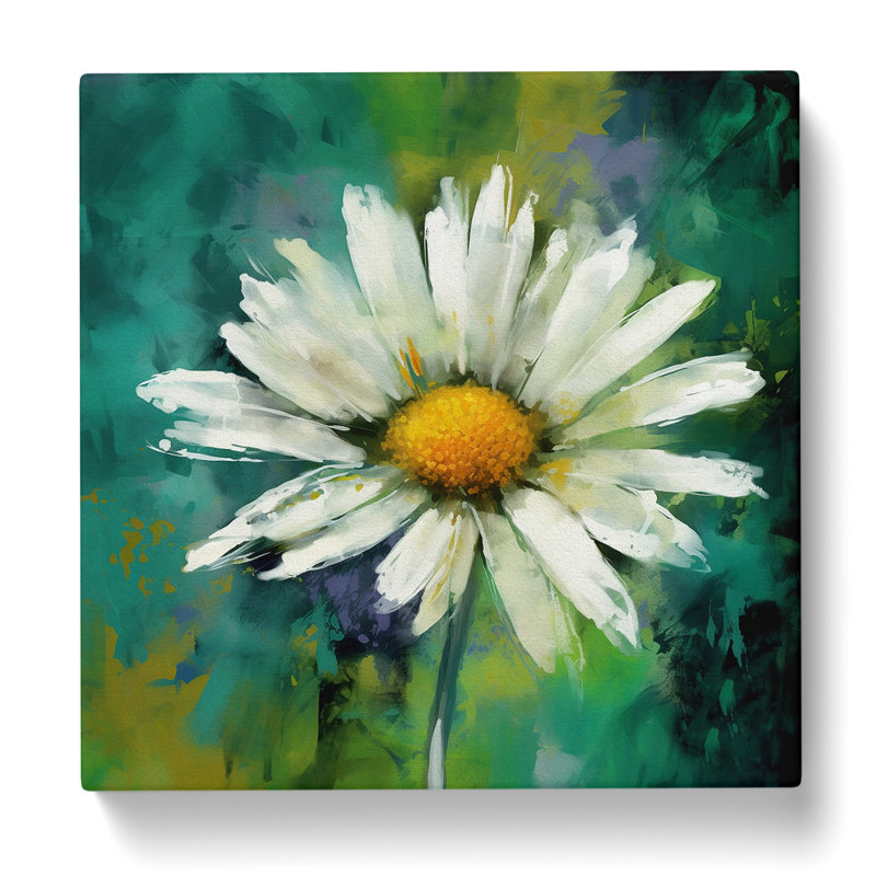 Daisy Abstract Expressionism - Print
