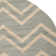 Sanyla Hand Tufted Wool/Cotton/Latex Chevron Rug in Gray/Beige