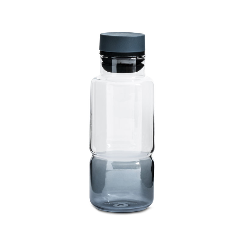 Urban 260ml Glass Single Oil / Vinegar Cruet, Blue/Clear