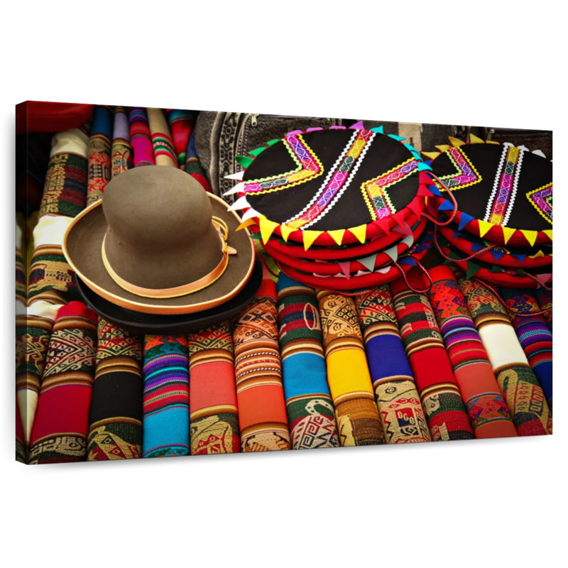 Textiles péruviens Kerner, H 30 po x l 45 po