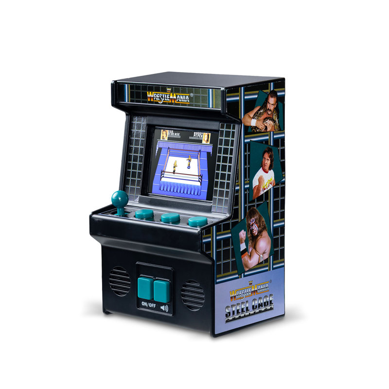 Basic Fun - Mini Classic WWE Handheld Arcade Machine